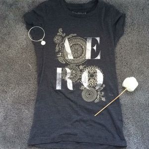 AÉROPOSTALE VINTAGE TEE XS/TP A E R O MANDALAS